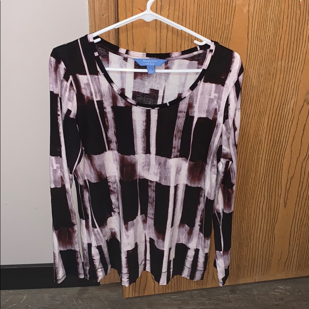 Vera Wang long sleeve shirt